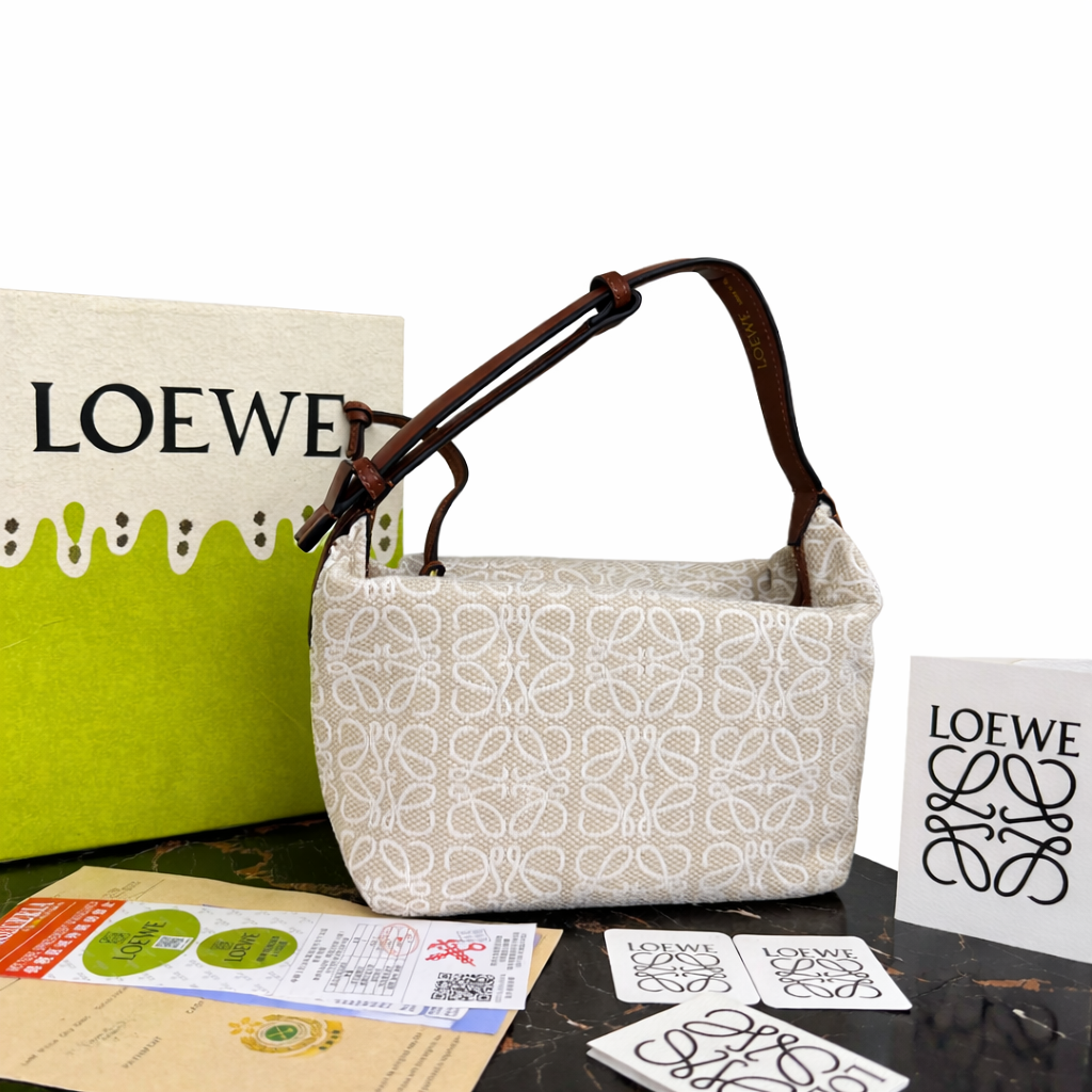 Loewe Small Cubi Anagram Bag - Made in Spain