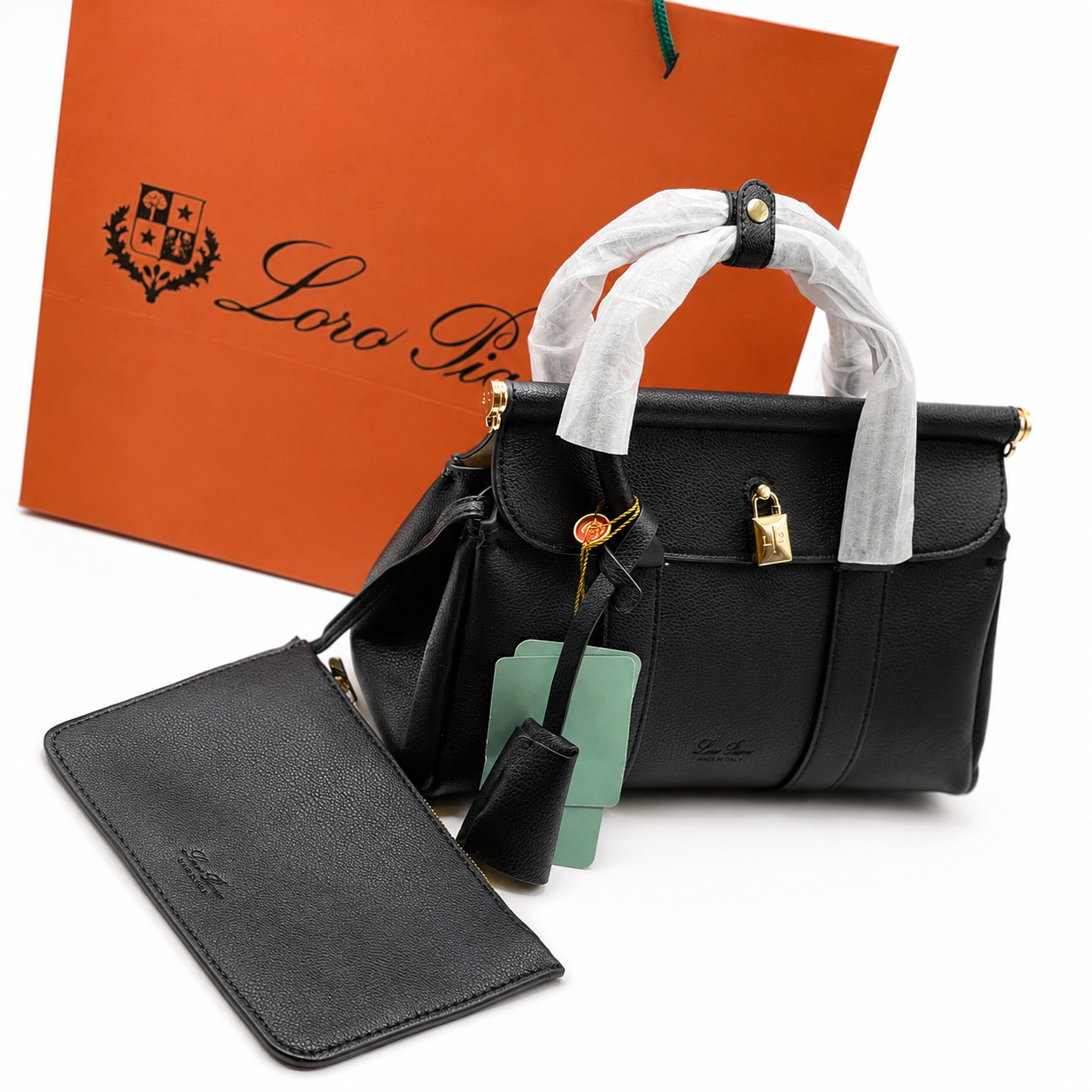Loro Piana Extra Pocket Top Handle Bag