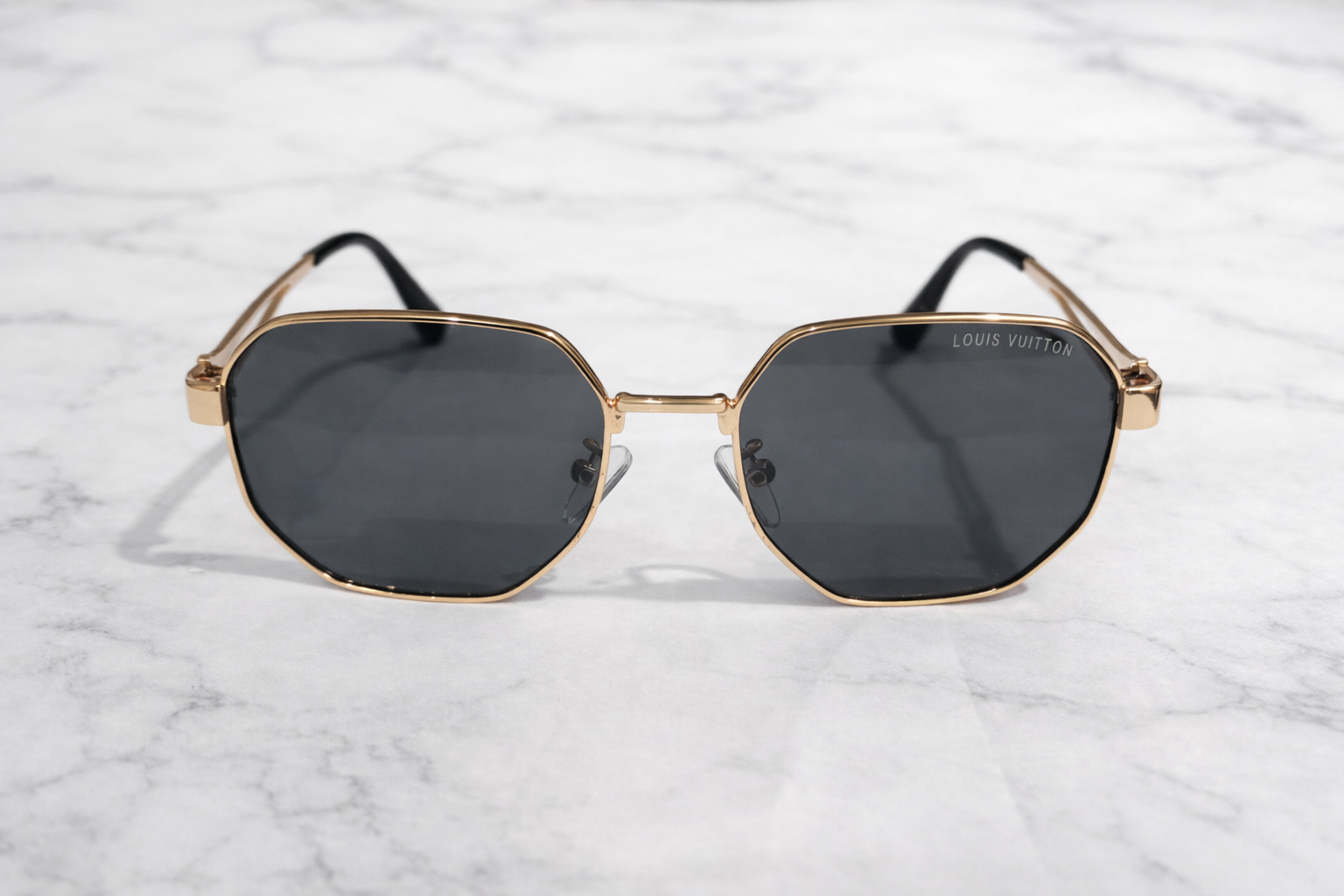 Louis Vuitton Metal Square Sunglasses