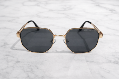 Louis Vuitton Metal Square Sunglasses