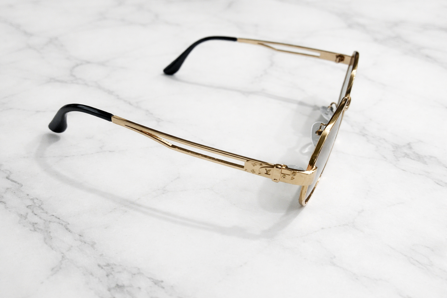Louis Vuitton Metal Square Sunglasses
