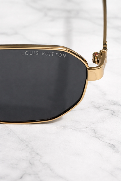 Louis Vuitton Metal Square Sunglasses