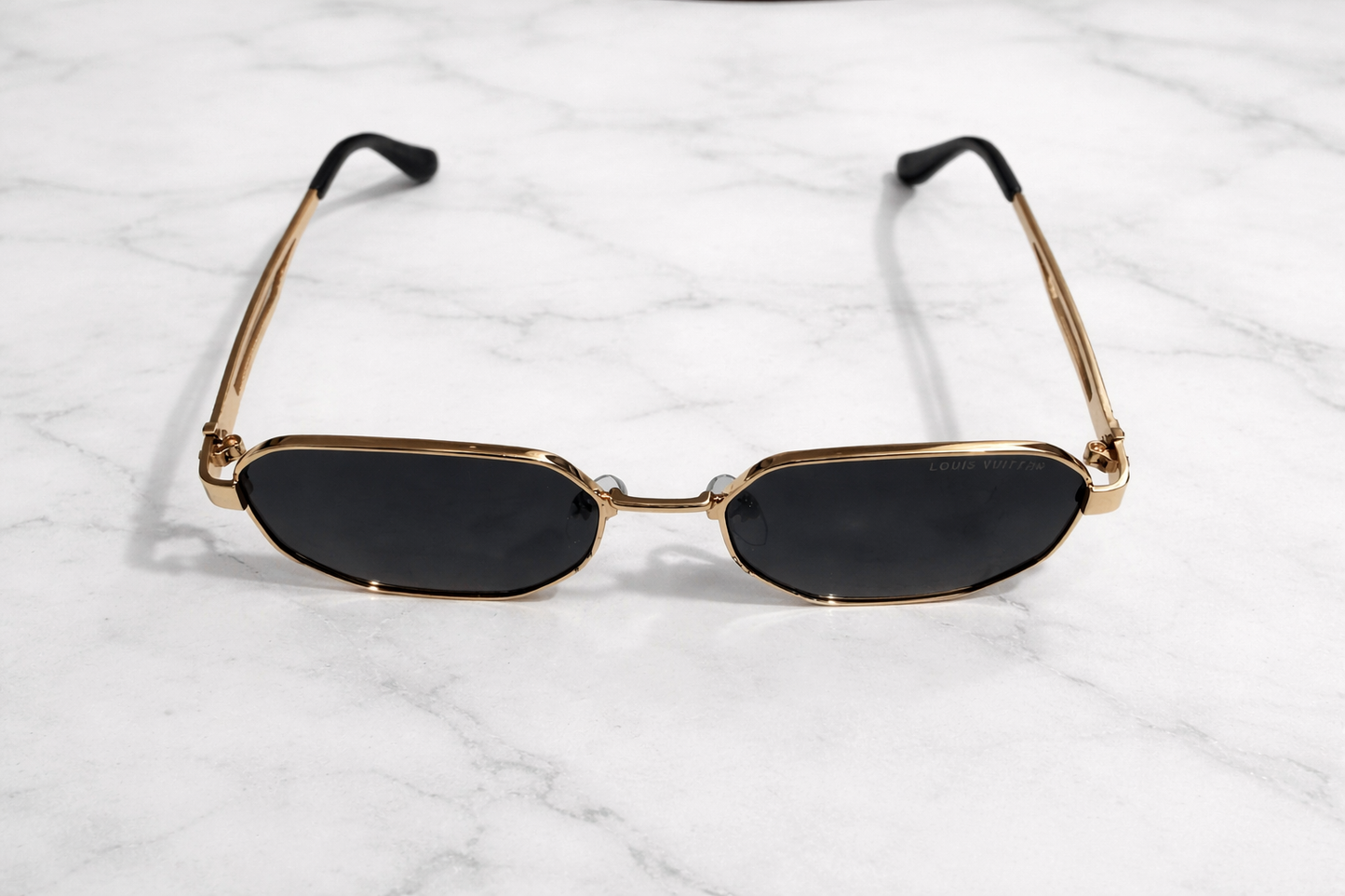 Louis Vuitton Metal Square Sunglasses