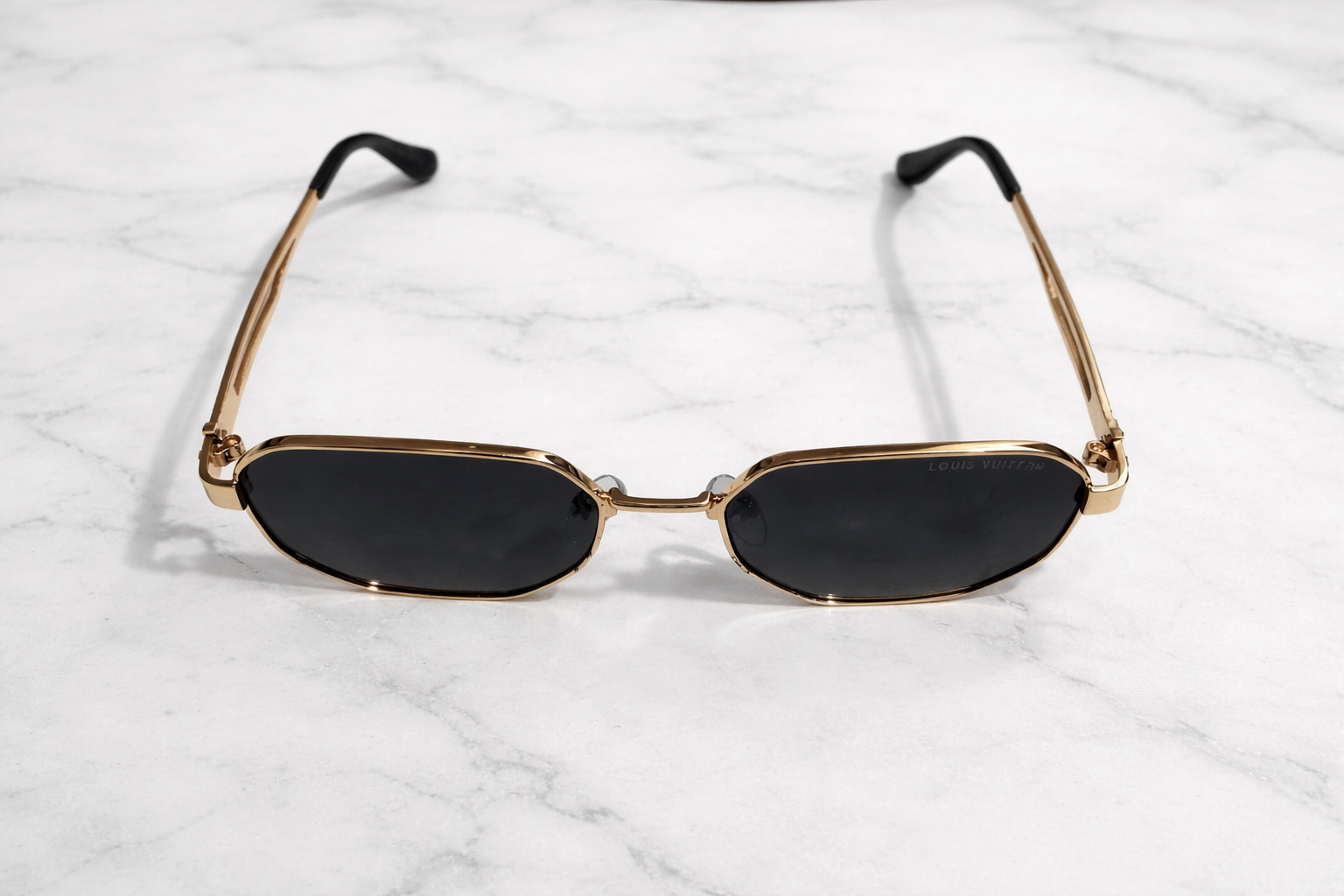 Louis Vuitton Metal Square Sunglasses