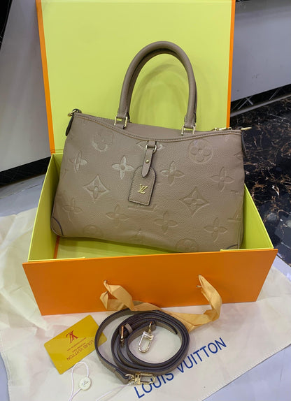 Louis Vuitton Monogram Empreinte Leather Shoulder Tote Bag