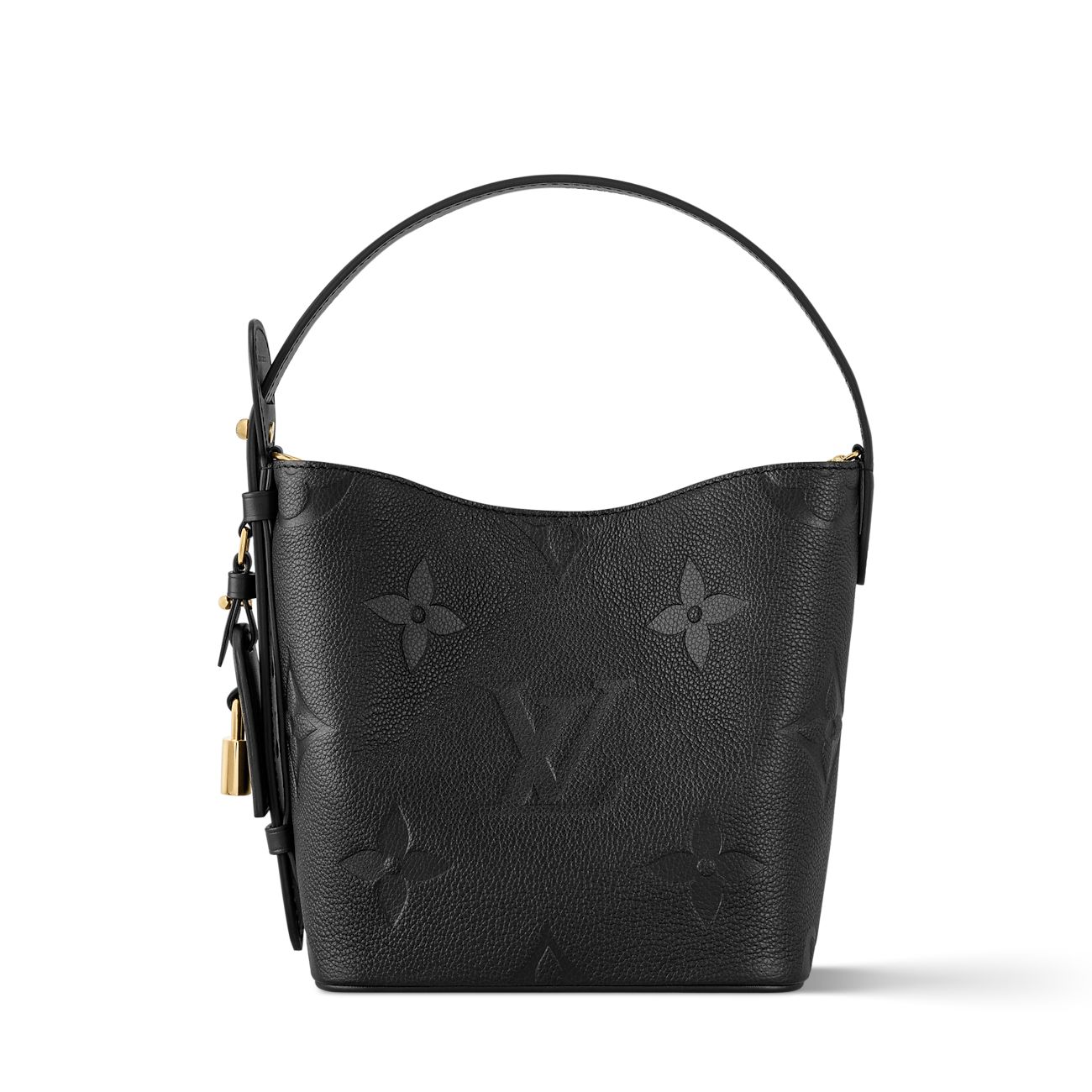 Lo-uis Vuitton All In BB Bucket Bag (Monogram Empreinte Leather)