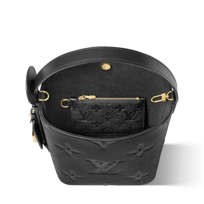 Lo-uis Vuitton All In BB Bucket Bag (Monogram Empreinte Leather)