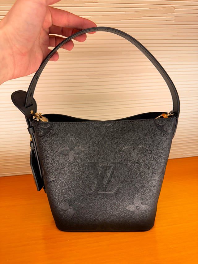 Lo-uis Vuitton All In BB Bucket Bag (Monogram Empreinte Leather)