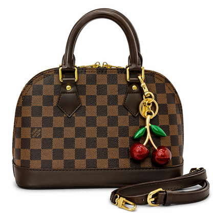 Louis Vuitton Alma BB Bag (Damier Ebene Canvas) - Official Model