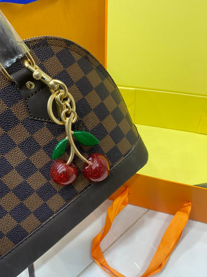 Louis Vuitton Alma BB Bag (Damier Ebene Canvas) - Official Model