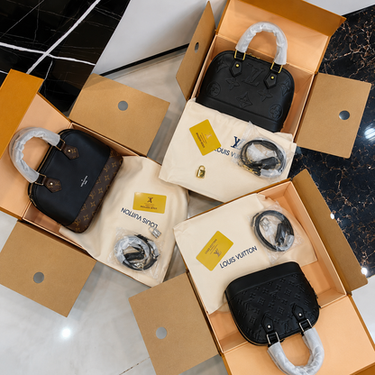 Louis Vuitton Neo Alma BB – Black Monogram Empreinte Leather