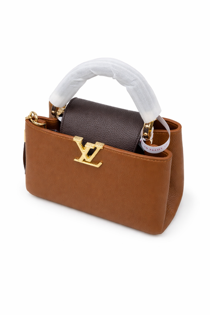 Lo-uis Vuitton Capucines BB Bag - Official Model