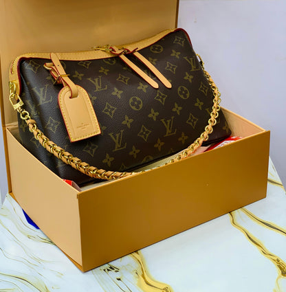 Louis Vuitton CarryAll PM Monogram Shoulder Bag
