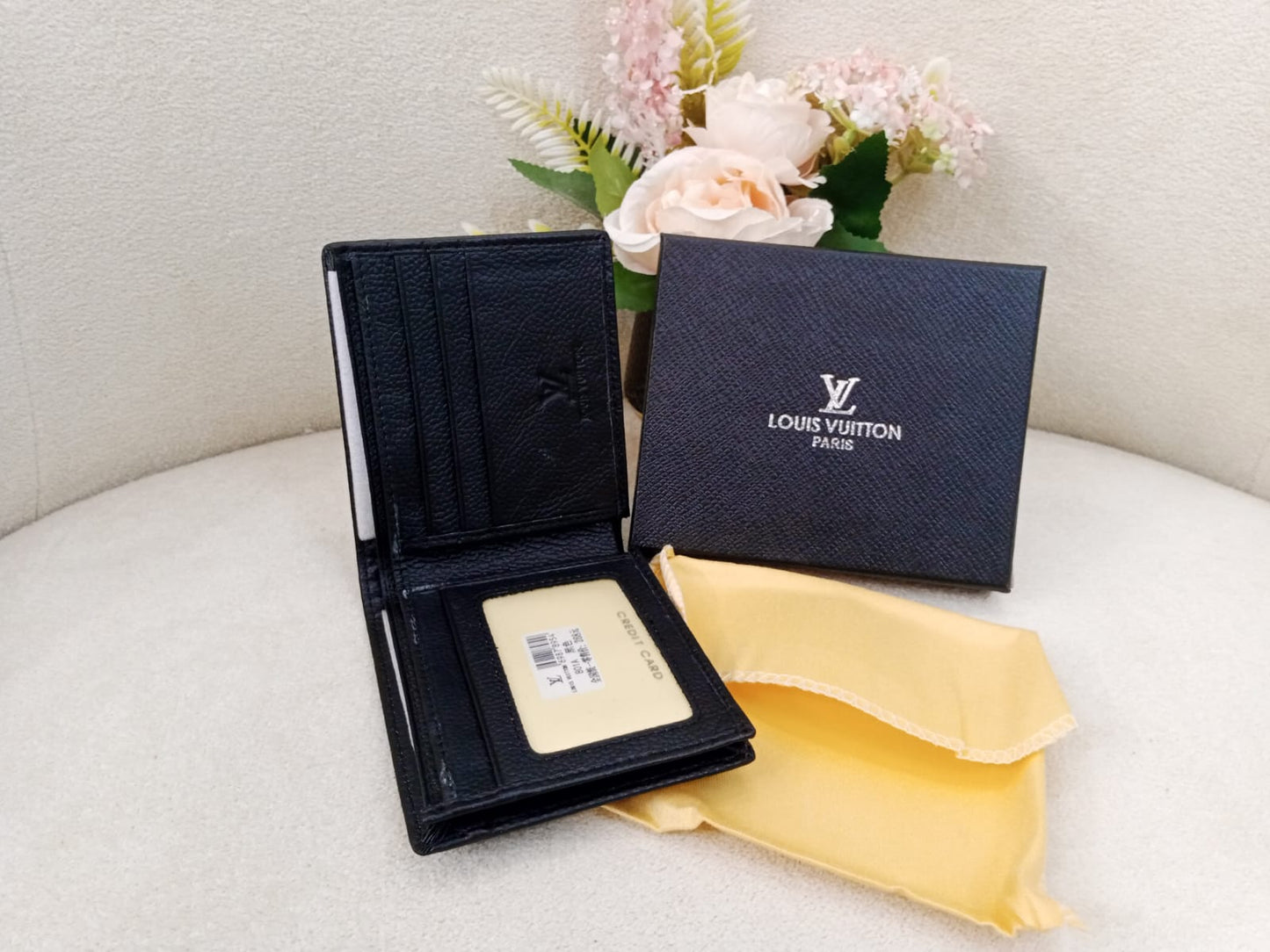 Louis Vuitton Classic Grain Leather Premium Bifold Wallet