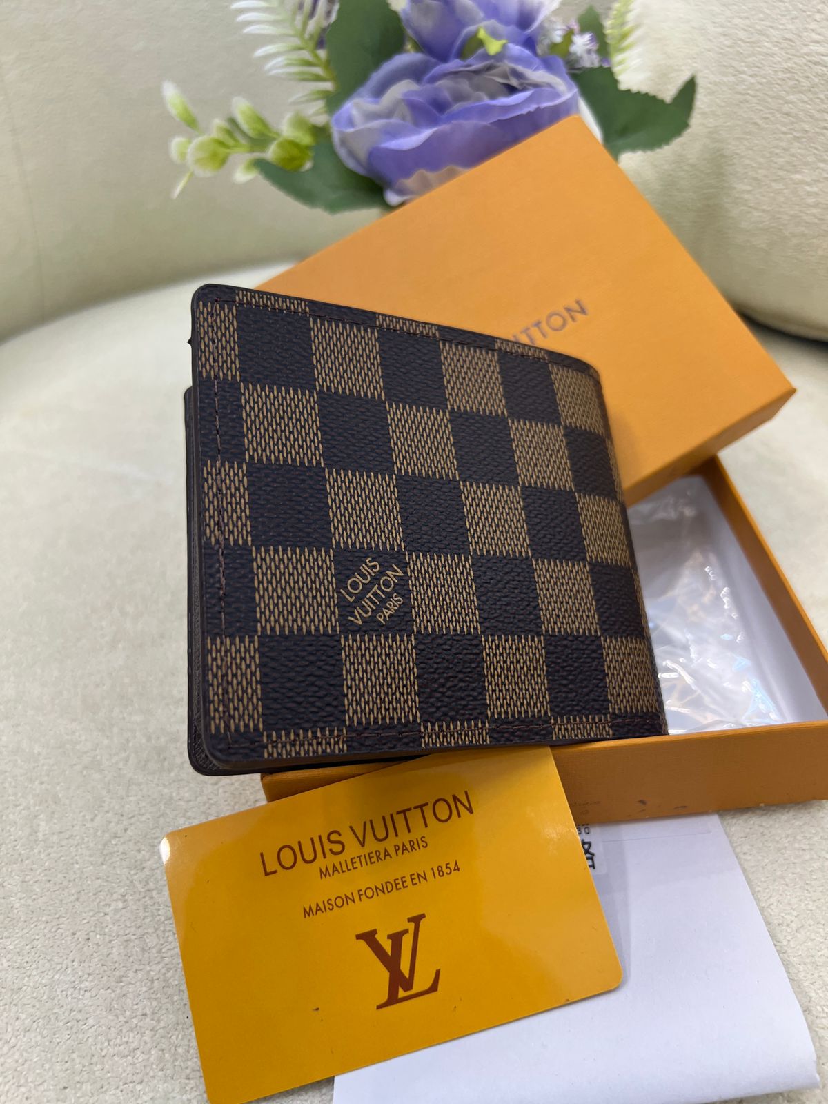 Louis Vuitton Damier Ebene Bi-Fold Wallet Style