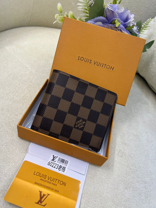 Louis Vuitton Damier Ebene Bi-Fold Wallet Style
