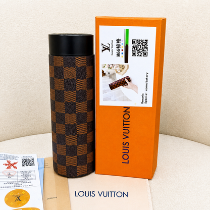 Louis Vuitton Damier Ebene Insulated Smart Temperature Water Bottle