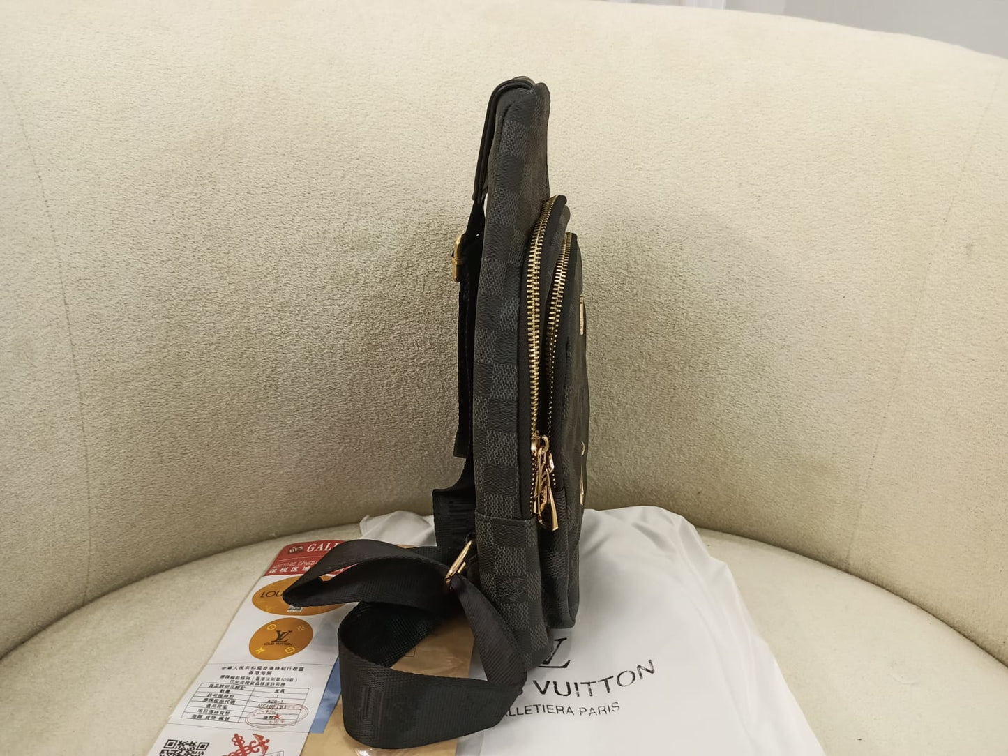 Louis Vuitton Damier Graphite Avenue Sling Bag