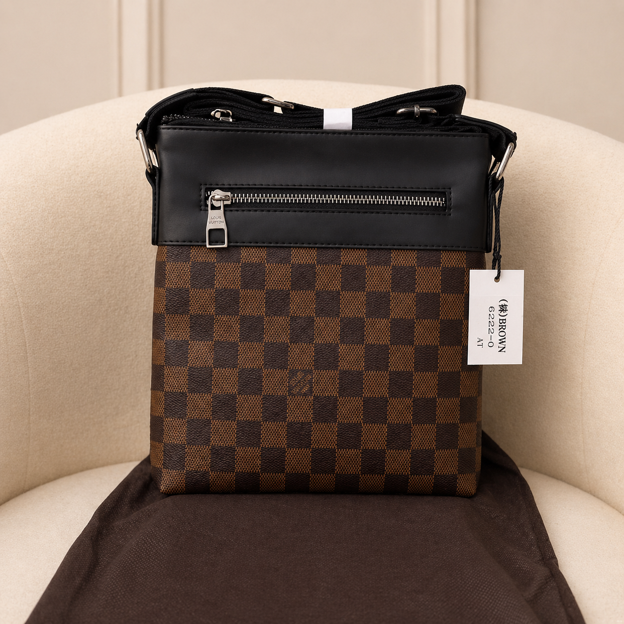 Louis Vuitton Damier Graphite Messenger Crossbody Bag