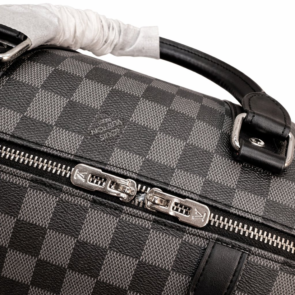 Louis Vuitton Damier Graphite Travel Bag – Black Checkered