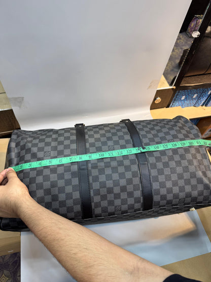 Louis Vuitton Damier Graphite Travel Bag – Black Checkered
