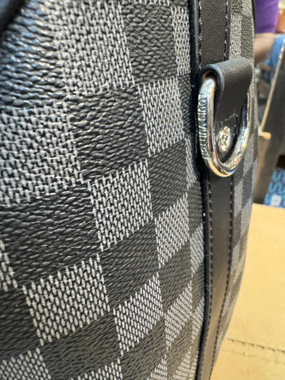 Louis Vuitton Damier Graphite Travel Bag – Black Checkered