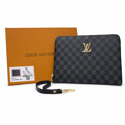 Louis Vuitton Damier Graphite Zip Clutch