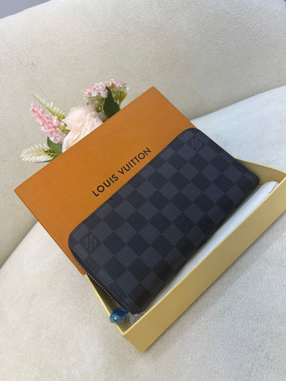 Louis Vuitton Damier Graphite Zip Wallet Style