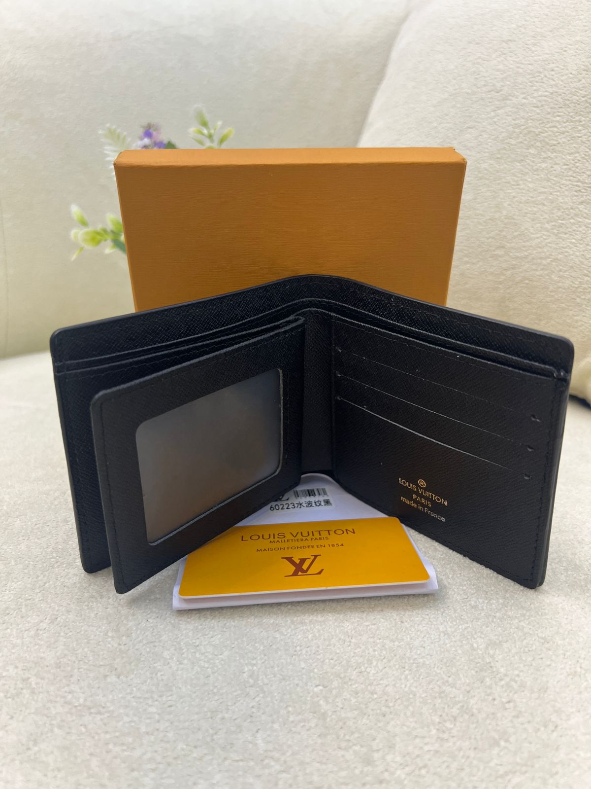 Louis Vuitton Epi Leather Bi-Fold Wallet Style