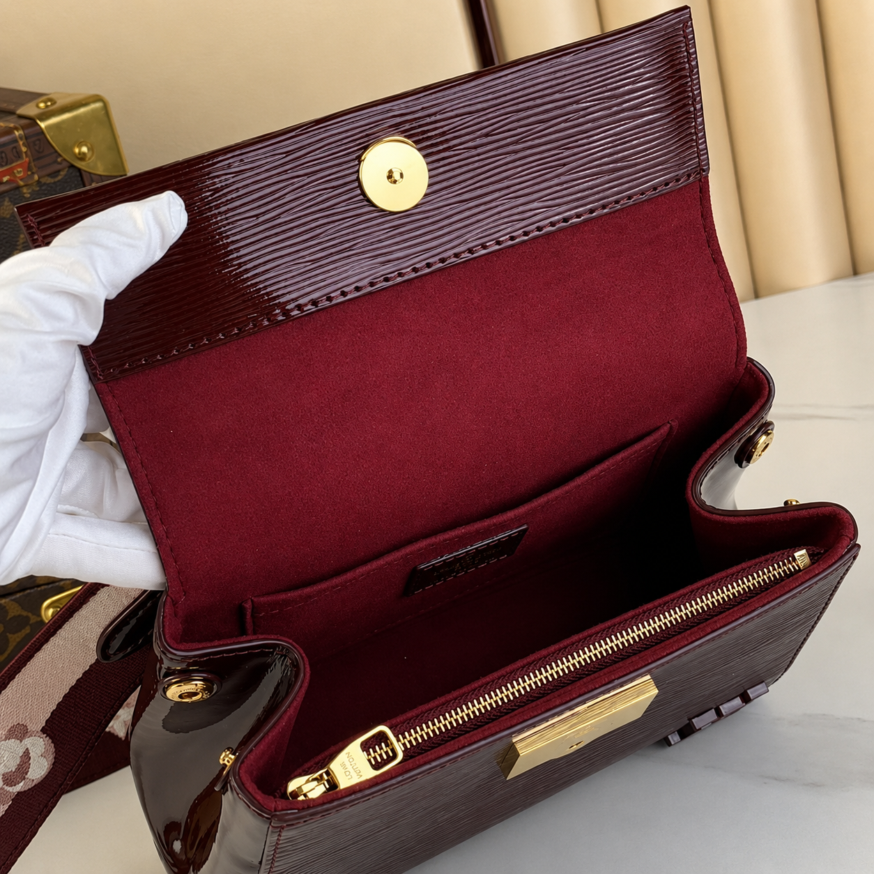 Louis Vuitton Epi Leather Top Handle Satchel