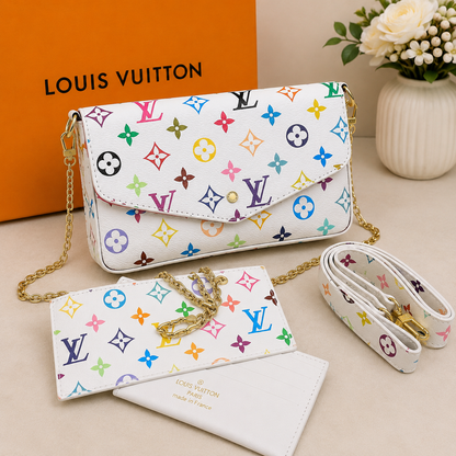 Louis Vuitton Félicie Pochette Monogram Chain Bag