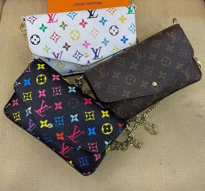 Louis Vuitton Félicie Pochette Monogram Chain Bag