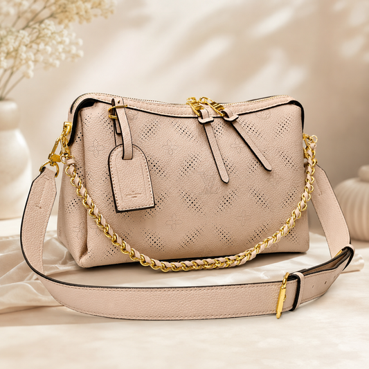 Louis Vuitton Hand It All PM Mahina Leather Bag