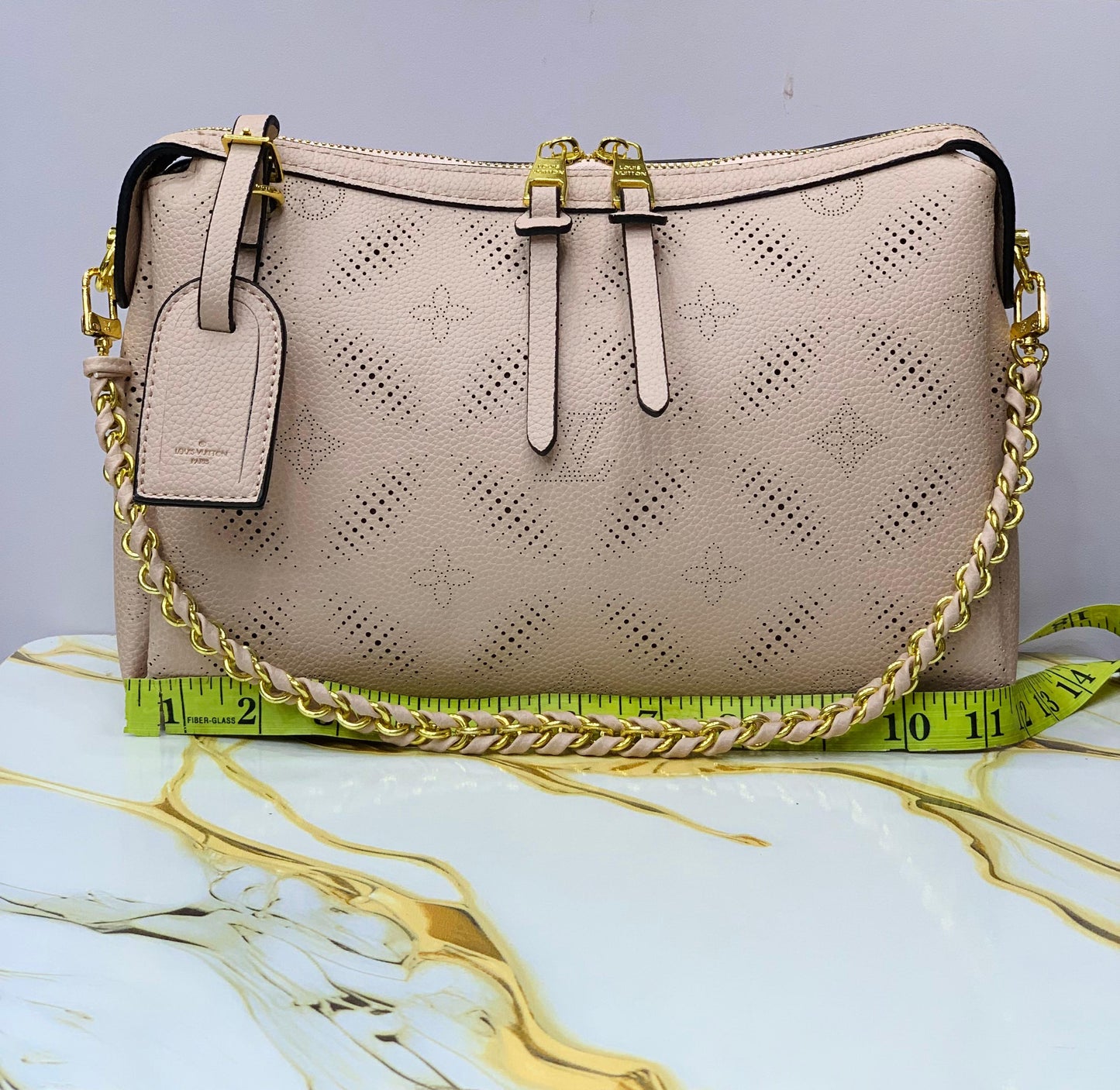Louis Vuitton Hand It All PM Mahina Leather Bag