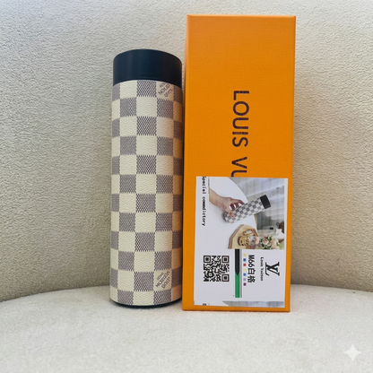 Louis Vuitton Inspired Thermal Bottle