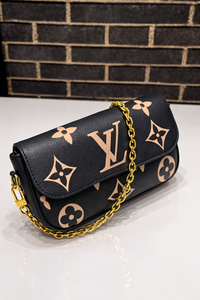 Lo-uis Vuitton Ivy Wallet On Chain (Monogram Empreinte)