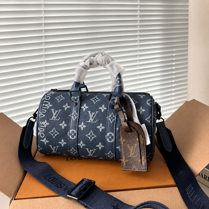 Louis Vuitton Keepall Bandoulière 25 – Monogram Navy