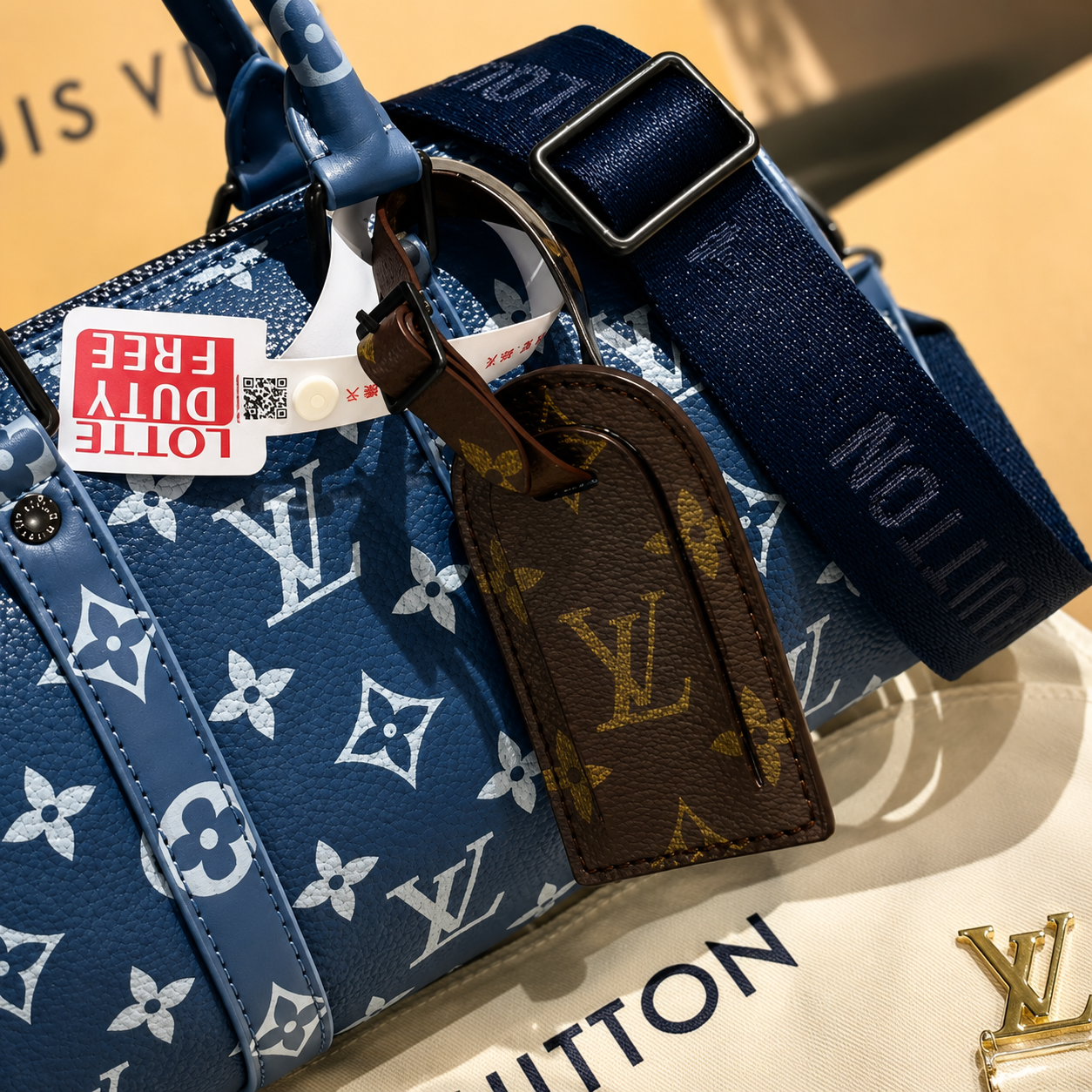 Louis Vuitton Keepall Bandoulière 25 – Monogram Navy
