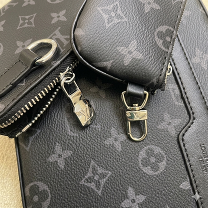 Louis Vuitton Trio Messenger Bag Monogram Eclipse