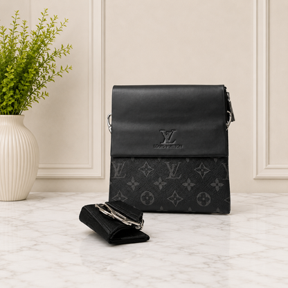 Louis Vuitton Monogram Eclipse Messenger Bag