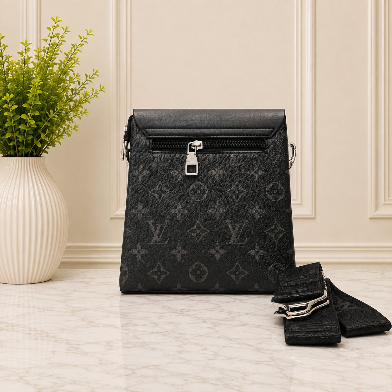 Louis Vuitton Monogram Eclipse Messenger Bag