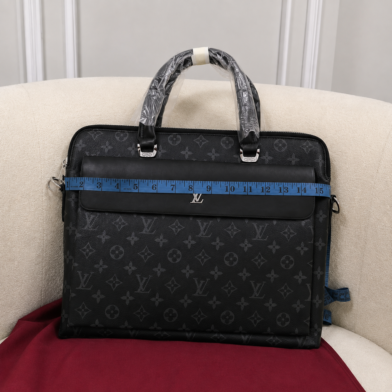 Louis Vuitton Monogram Eclipse Premium Laptop Briefcase