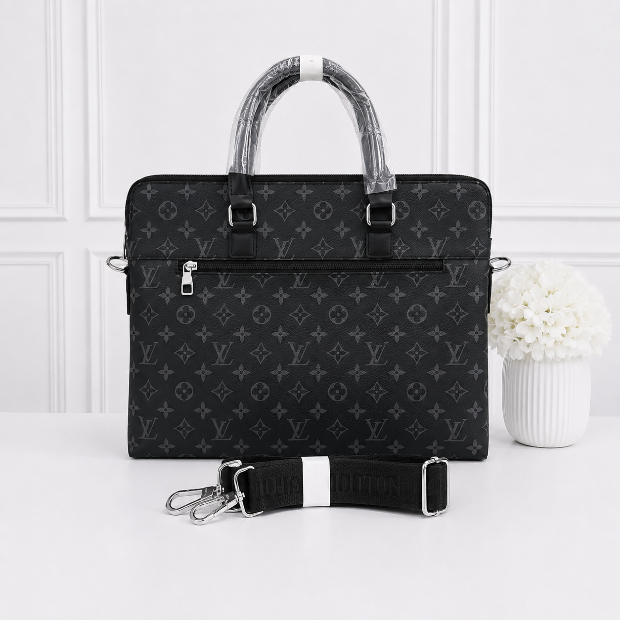 Louis Vuitton Monogram Eclipse Premium Laptop Briefcase