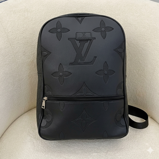 Louis Vuitton Monogram Embossed Leather Backpack – Sleek Everyday Carry