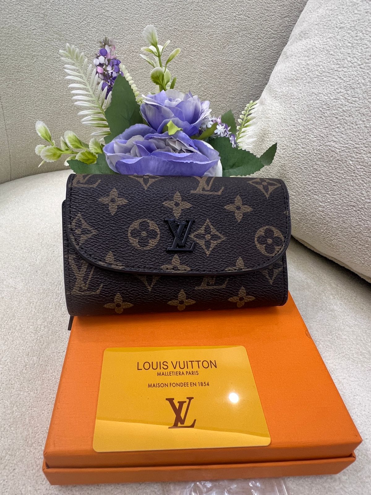 Louis Vuitton Monogram Flap Wallet Style
