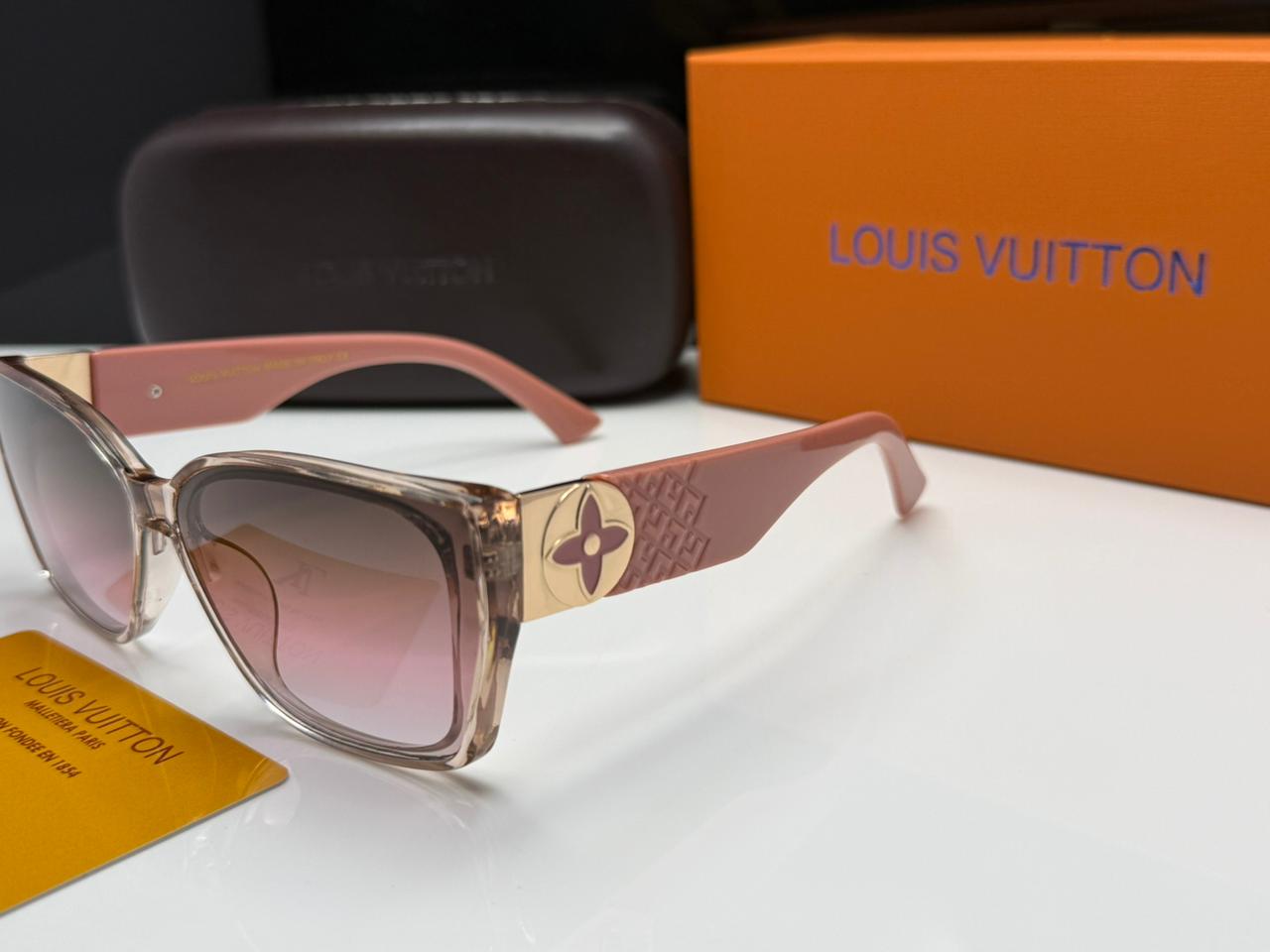 Louis Vuitton Monogram Flower Temple Sunglasses
