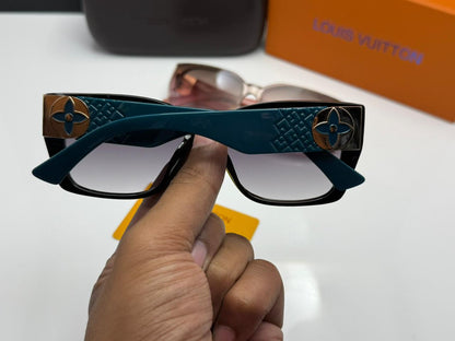 Louis Vuitton Monogram Flower Temple Sunglasses
