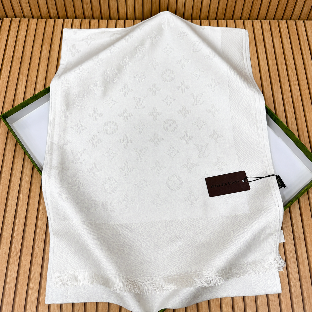 Louis Vuitton Monogram Silk Shawl