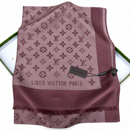 Louis Vuitton Monogram Silk Shawl