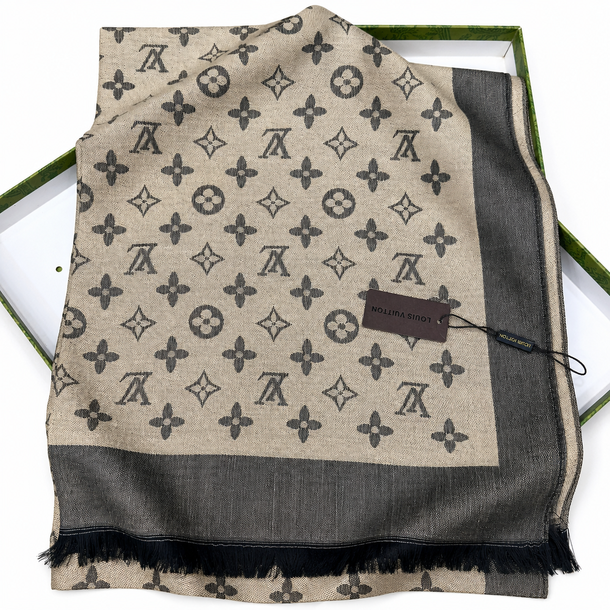Louis Vuitton Monogram Silk Shawl